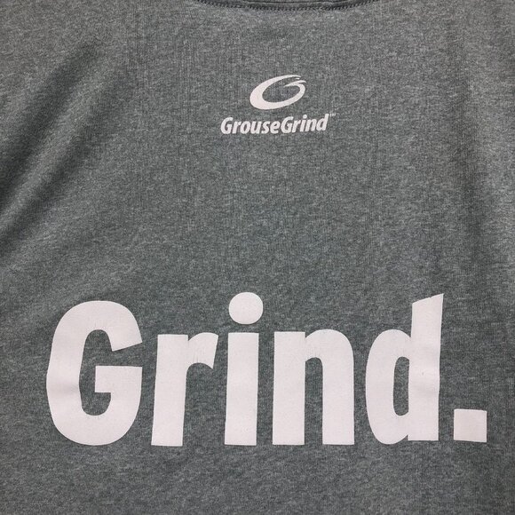 Men's North Face Small Grey Shirt Grouse Grind - Picture 13 of 16